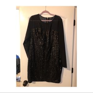 Never worn - Black sequin party Dress